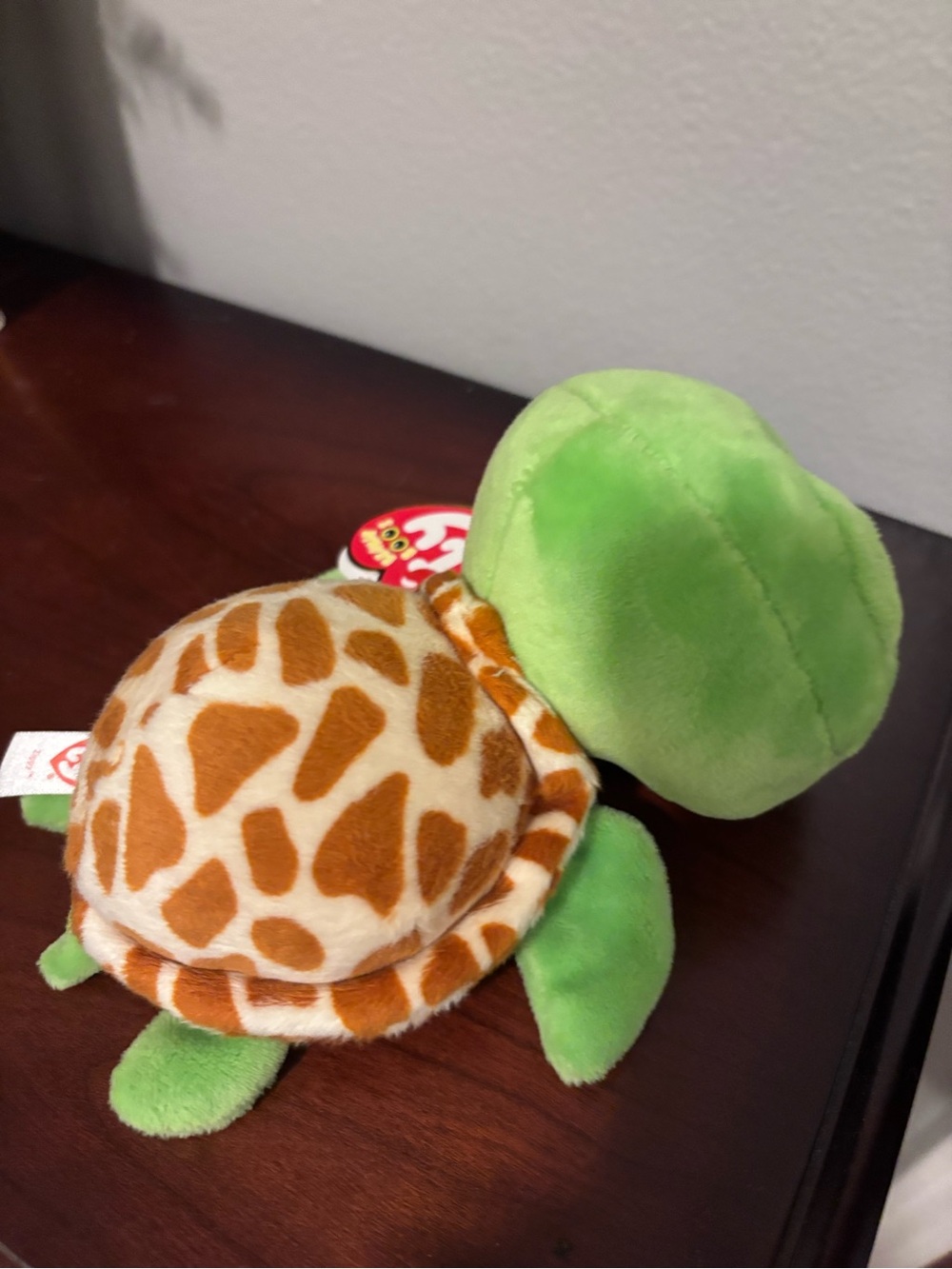 Zippy TY❤️ Beanie Boos Green Plush Sappy Face Turtle - Picture 5 of 7